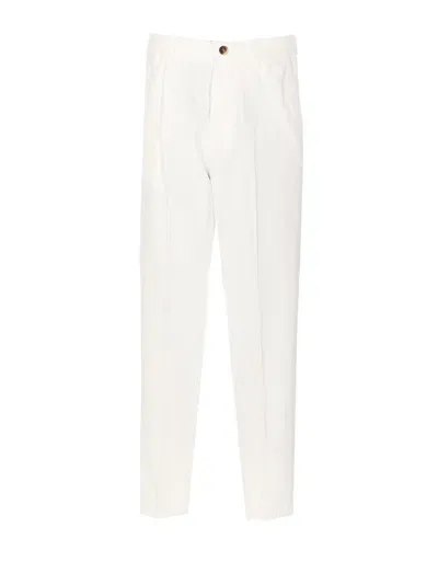 Brunello Cucinelli Trousers In White