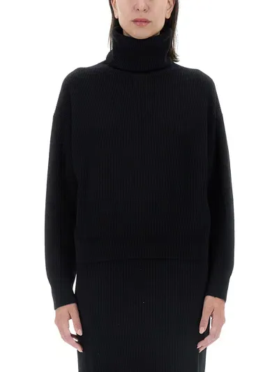 Brunello Cucinelli Turtleneck Shirt In Black