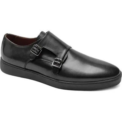 Bruno Magli Palestro Double Monk Shoe In Black