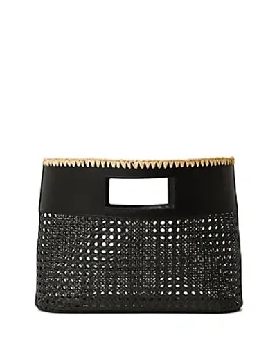 Btb Los Angeles Ellie Small Tote In Black/natural