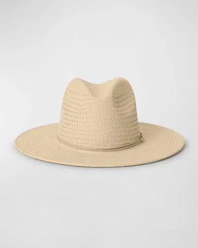 Btb Los Angeles Wendy Straw Fedora Hat In Natural