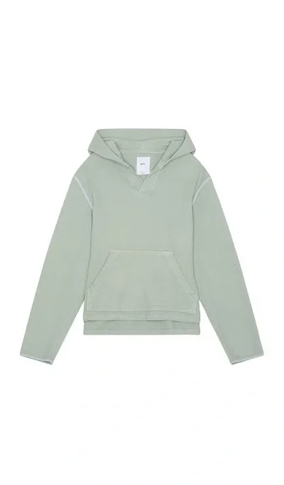 Btfl Studio Cropped Hoodie In 海沫绿