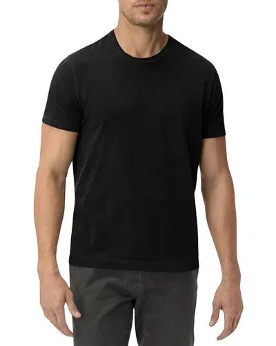 Buck Mason Cotton Textured Tee In Black