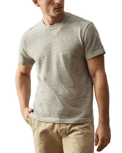 Buck Mason Field-spec Cotton Heavy Tee In Speckle