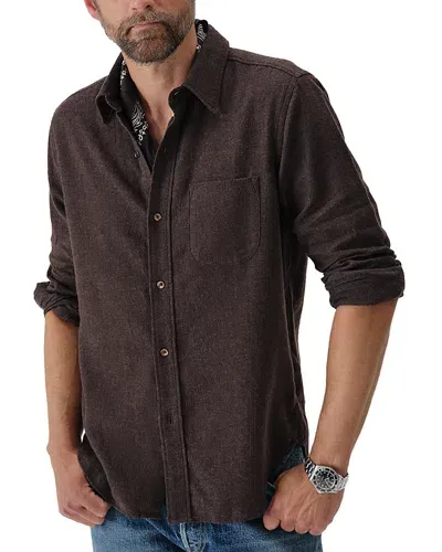 Buck Mason Pacific Cotton Twill Classic Fit Button Down Shirt In Hearthstone Nailhead