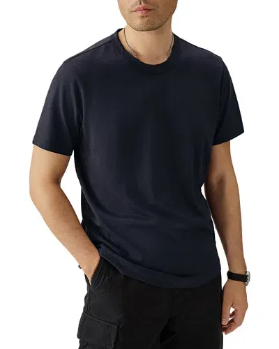 Buck Mason Pima Cotton Tee In Navy