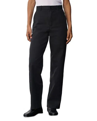 Buck Mason Straight Leg Pants In Black