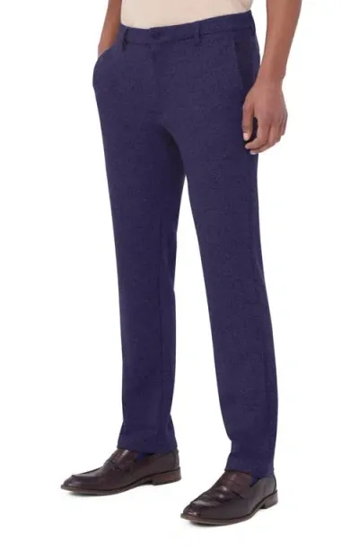 Bugatchi Men's Flannel Chino Pants In Navy