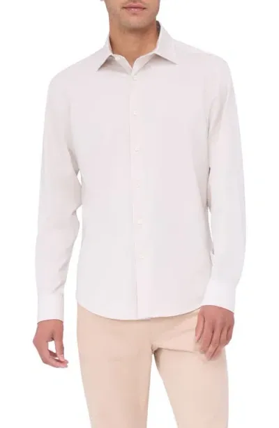 Bugatchi James Ooohcotton® Button-up Shirt In Stone