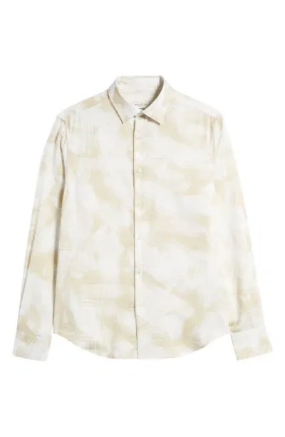 Bugatchi Julian Button-up Shirt In Sand