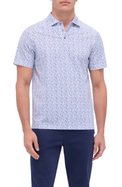 Bugatchi Men's Ooohcotton Polo Shirt In Air Blue