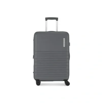 Bugatti Birmingham Check-in Medium Luggage With Expansion In Grey