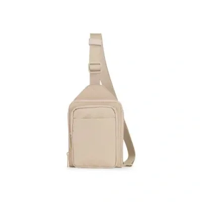 Bugatti Downtown Essentials Sling Bag In Beige