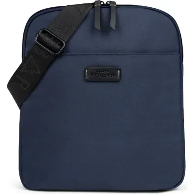 Bugatti Reborn Collection Slim Crossbody Bag In Navy