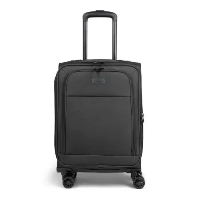 Bugatti Reborn Soft Side Carry-on Luggage In Black