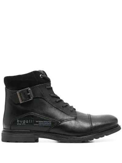 Bugatti Vittore Ankle Boots In Black