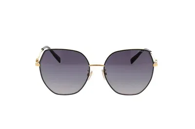 Bulgari Geometric Frame Sunglasses In Multi