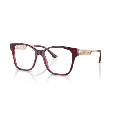 Bulgari Square Frame Glasses In 5469