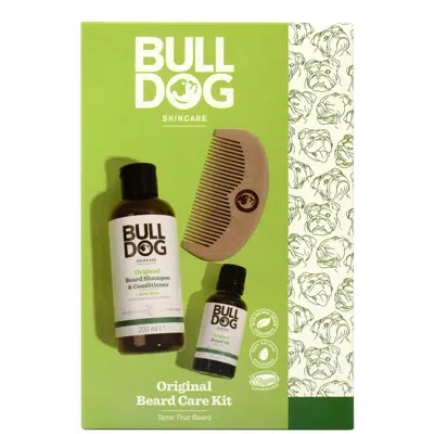 Bulldog Skincare For Men Original Beard Care Kit National In White