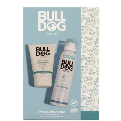 Bulldog Skincare For Men Protective Duo In White