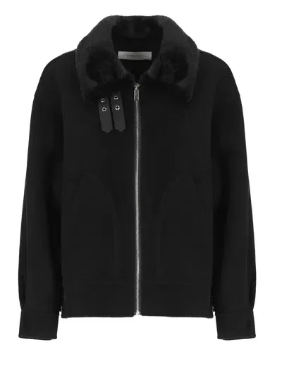 Bully Wool Jacket In Black