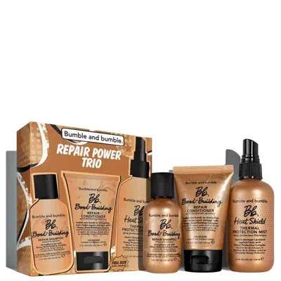 Bumble And Bumble Repair Power Trio Hair Care Set (worth £62) In White