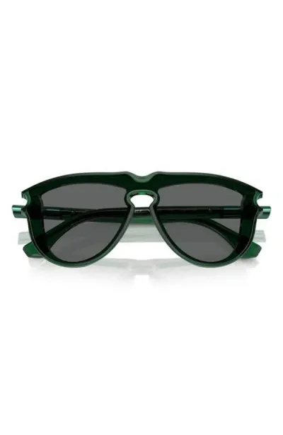 Burberry 36mm Pilot Sunglasses In Green