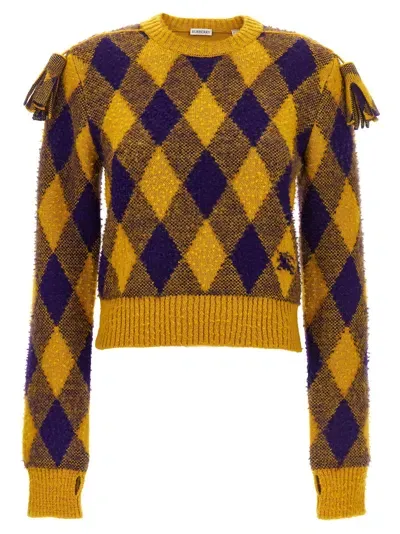 Burberry Multicolor Argyle Sweater