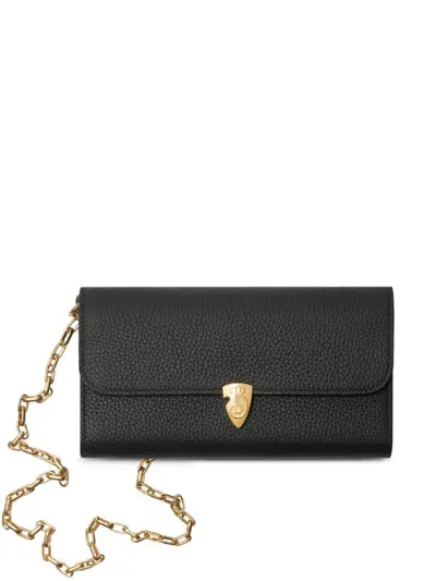 Burberry B Shield Clutch Bag In Black