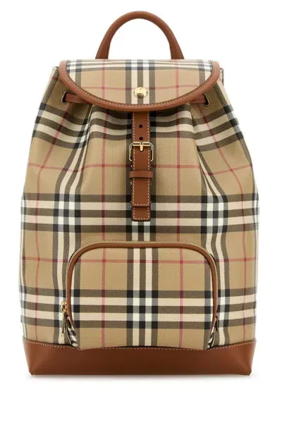 Burberry Backpacks In Printed