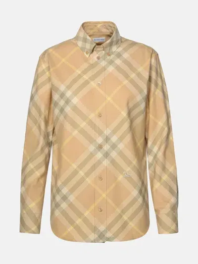 Burberry Beige Cotton Shirt