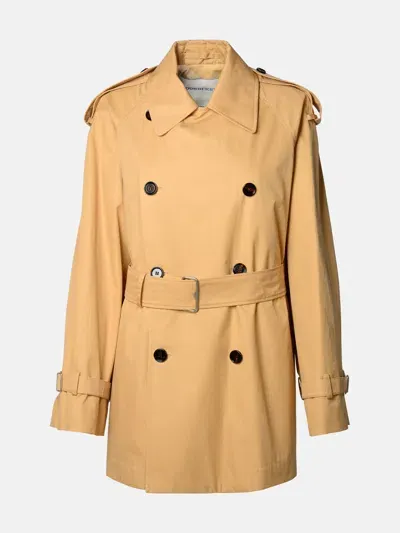 Burberry Beige Cotton Tranch Coat