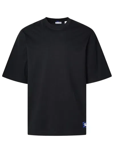 Burberry Black Cotton T-shirt