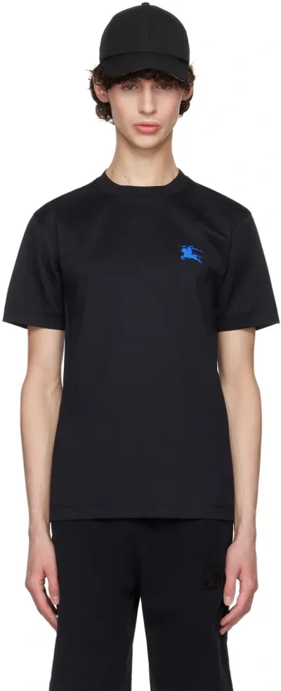 Burberry Black Cotton T-shirt