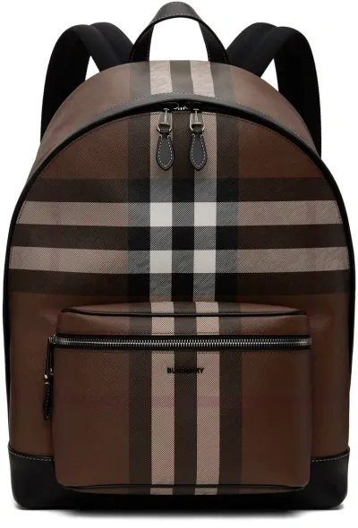 Burberry Jett Backpack In Brown