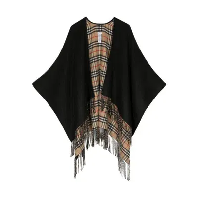 Burberry Capes In Black