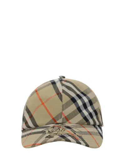 Burberry Cappello Da Baseball In Blue