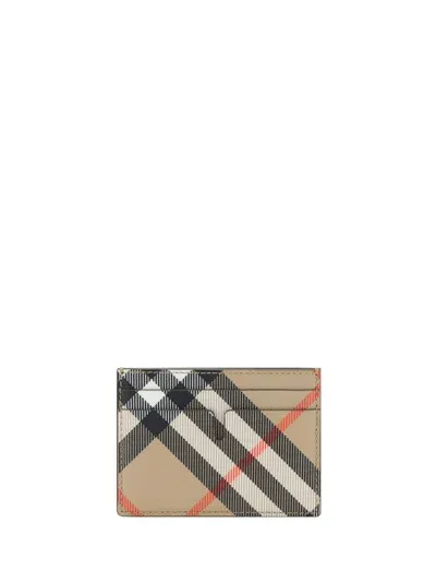 Burberry Card Holder In Sand