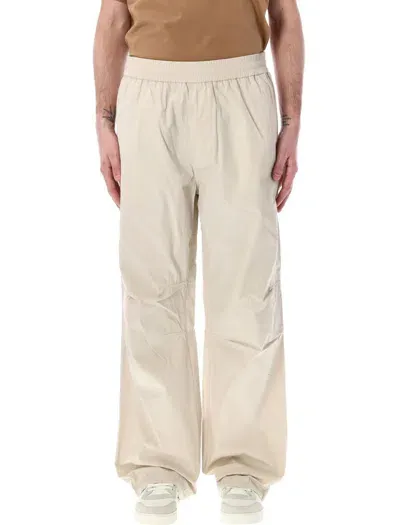 Burberry Cargo Trousers In Cream