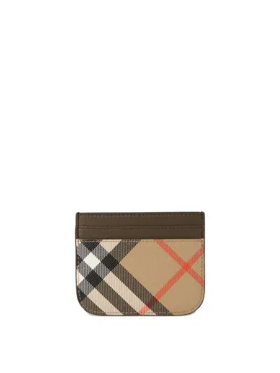 Burberry "check" Card Holder