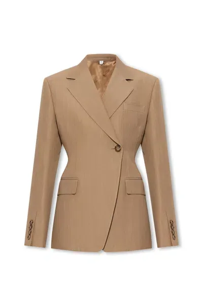 Burberry Claudete Blazer In Beige