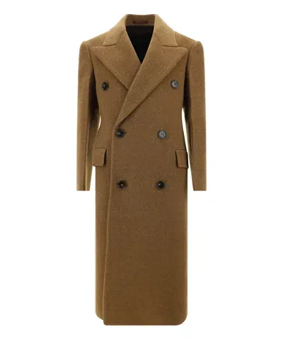 Burberry Coat In Brown