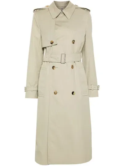 Burberry Trench Coat In Beige