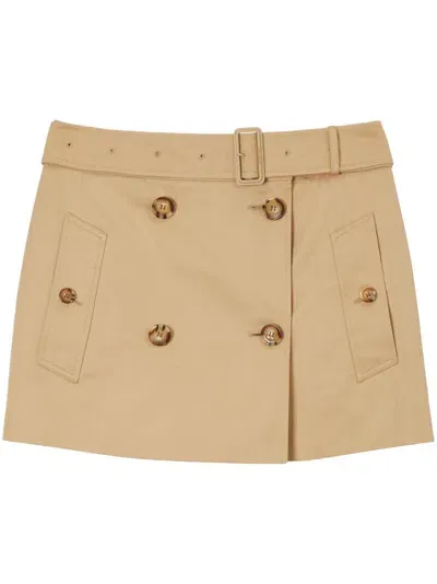 Burberry Cotton Mini Skirt