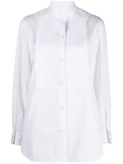 Burberry Cotton Shirt In White