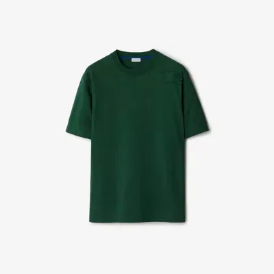 Burberry Cotton T-shirt In Ivy