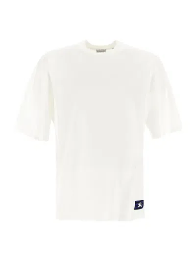 Burberry Cotton T-shirt In White