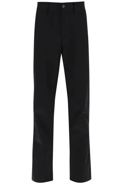 Burberry 'denton' Cotton Cargo Pants In Black