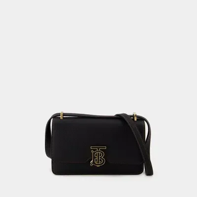 Burberry Elongated Crossbody Bag In Black