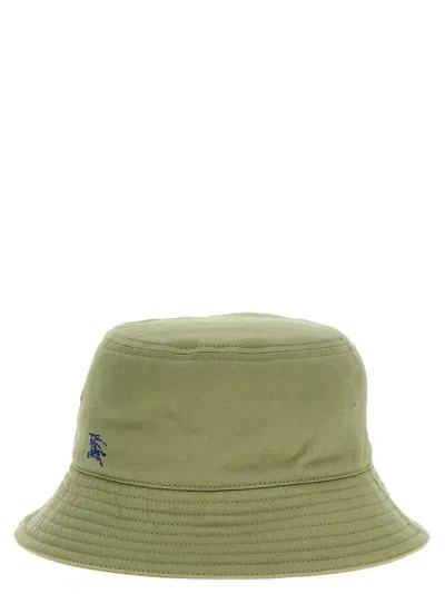 Burberry Equestrian Knight Design Bucket Hat In Beige